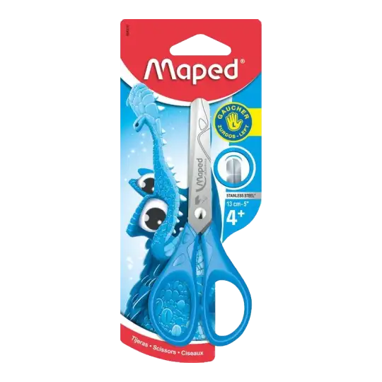 TIJERA MAPED ESCOLAR 13CM P/ZURDOS ESSENTIALS