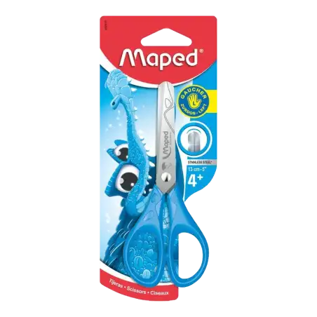 TIJERA MAPED ESCOLAR 13CM P/ZURDOS ESSENTIALS