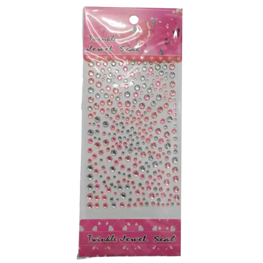 STICKER PIEDRAS CON BRILLO