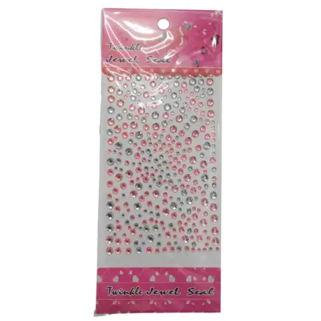 STICKER PIEDRAS CON BRILLO