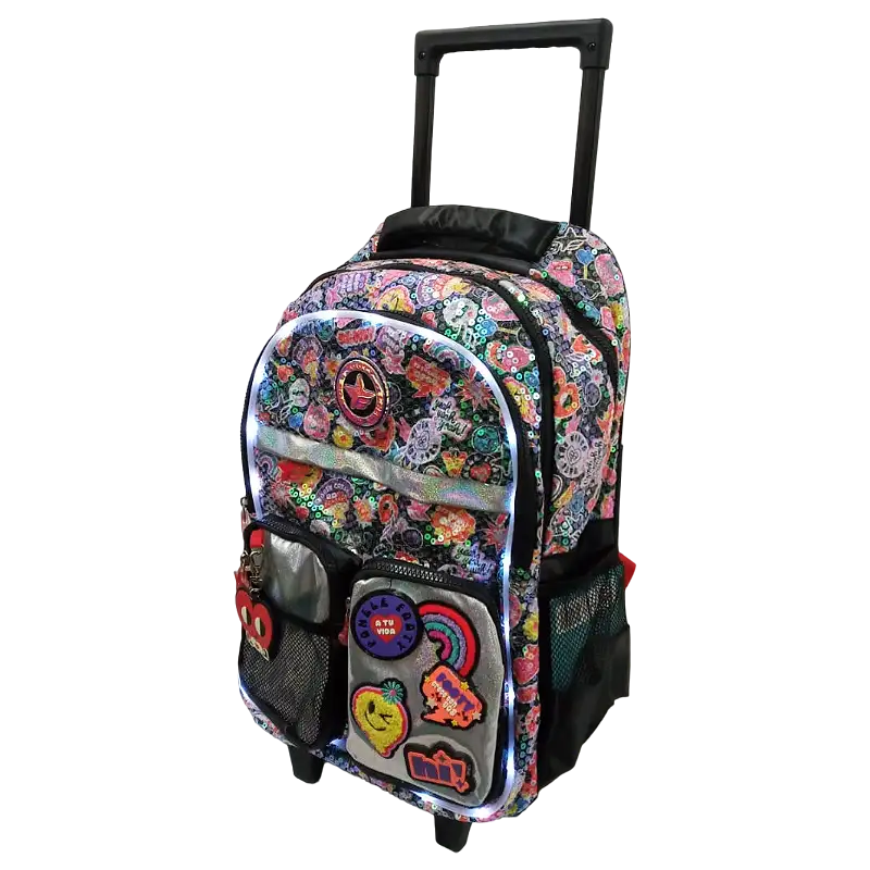 MOCHILA CARRO 18 CON LUZ MAGIC PATCH