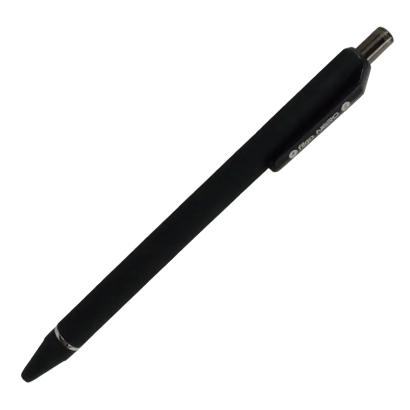 BOLIGRAFO FILGO RETRACTIL NERO NEGRO X1