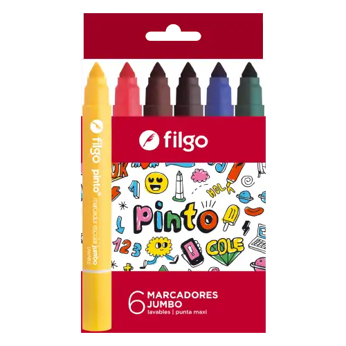 MARCADOR ESCOLAR JUMBO X6 FILGO
