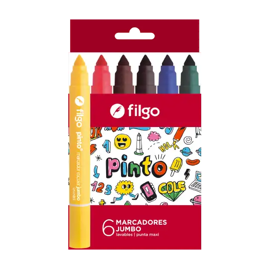 MARCADOR ESCOLAR JUMBO X6 FILGO