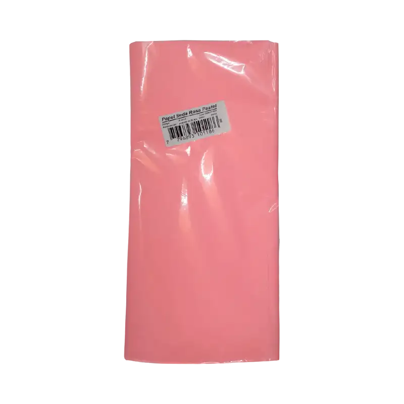 PAPEL SEDA X10HJS ROSA PASTEL LUMA