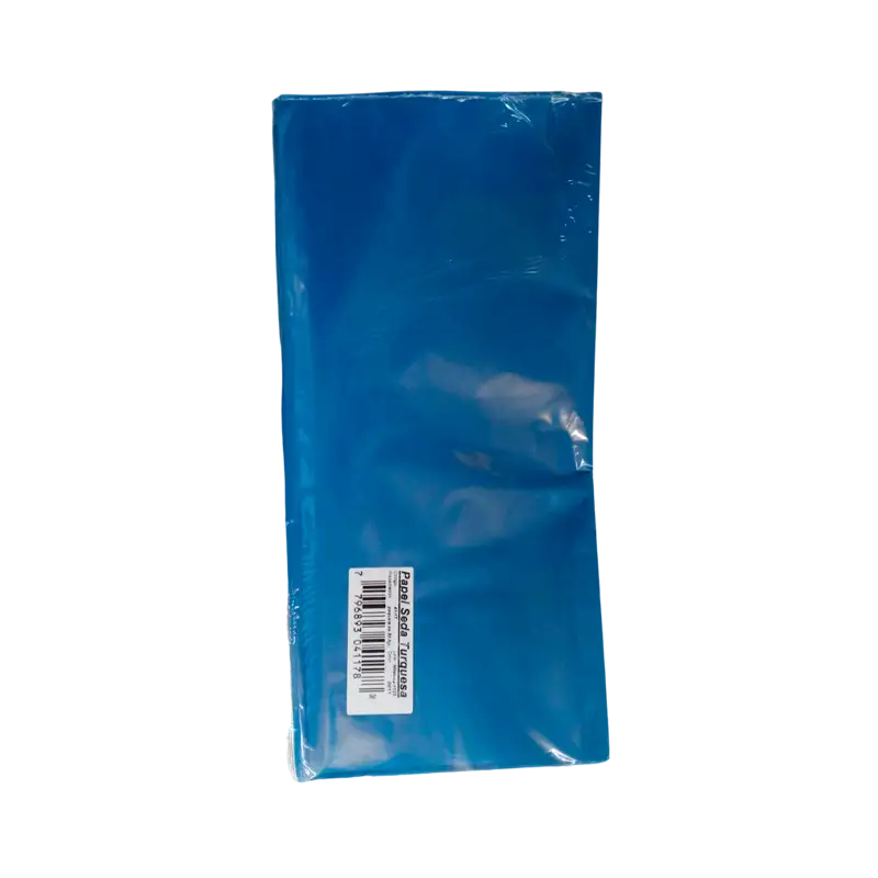 PAPEL SEDA X10HJS TURQUESA LUMA