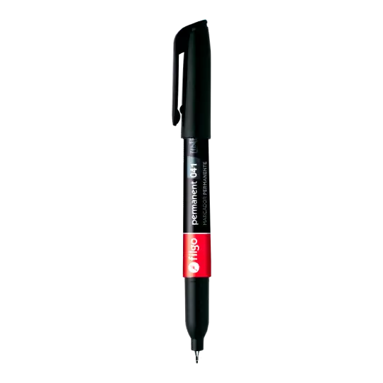 MARCADOR FILGO PERMANENTE 041 EXTRA FINO NEGRO X1