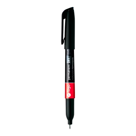 MARCADOR FILGO PERMANENTE 041 EXTRA FINO NEGRO X1