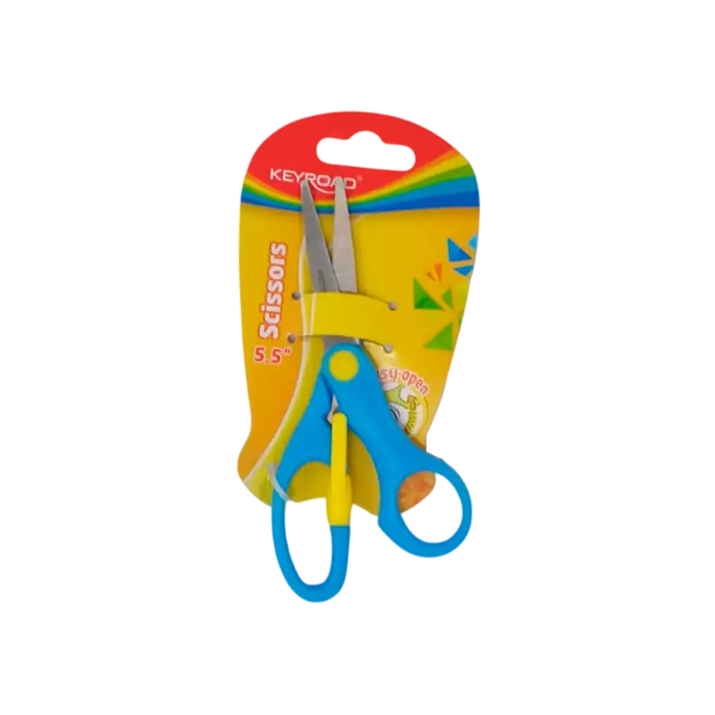 TIJERA CON APERTURA AUTOMATICA 13CM KEYROAD