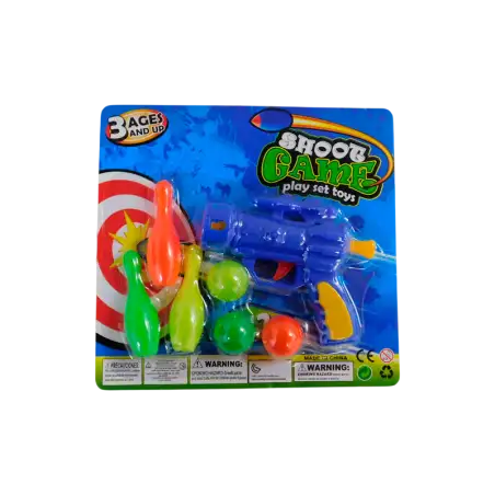 PISTOLA LANZADORA X7PCS BLISTER