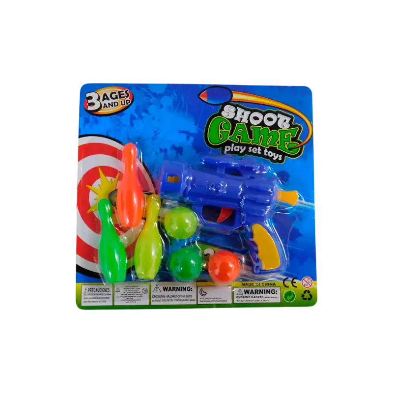PISTOLA LANZADORA X7PCS BLISTER