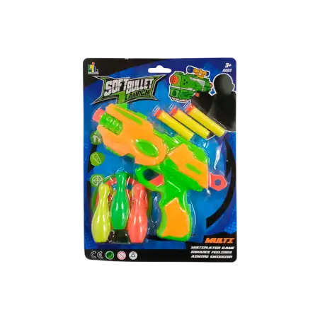 PISTOLA LANZA DARDOS BLISTER