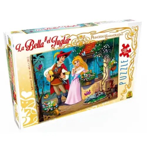 PUZZLE LA BELLA Y EL JUGLAR 130 PZAS IMPLAS