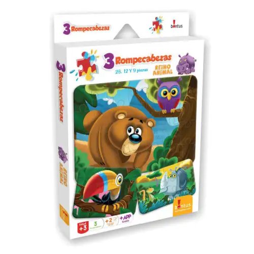 ROMPECABEZA REINO ANIMAL BONTUS