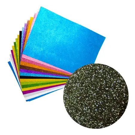 GOMA EVA GLITTER REXON 40X60 CHAMPAGNE X1