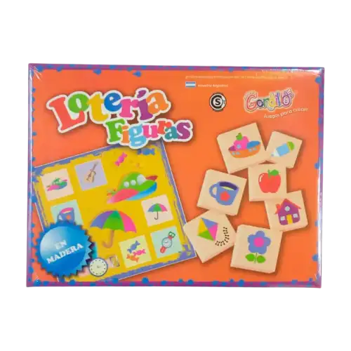 LOTERIA FIGURAS EN MADERA