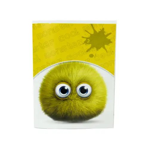 CUADERNO MARATON 24HJS RAYADAS COOL MONSTER T/F