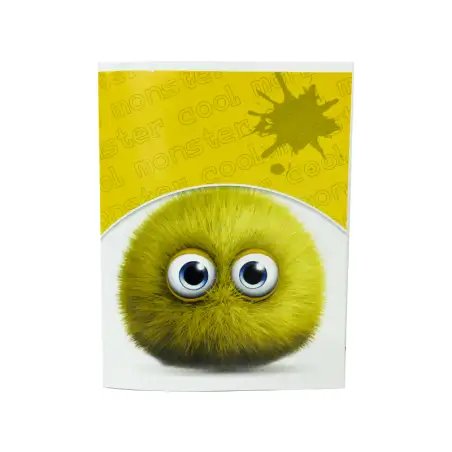 CUADERNO MARATON 24HJS RAYADAS COOL MONSTER T/F