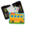 MALETIN SET PARA COLOREAR BUS