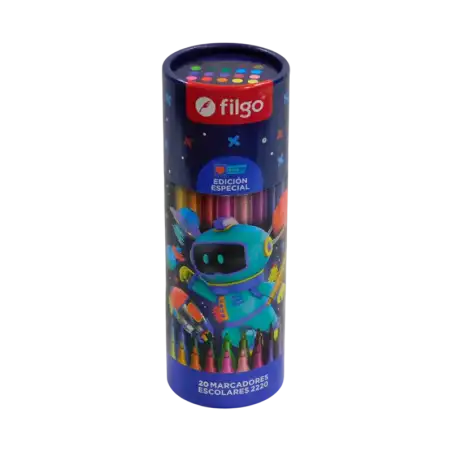 MARCADOR PINTO X20 TUBO GAMER FILGO