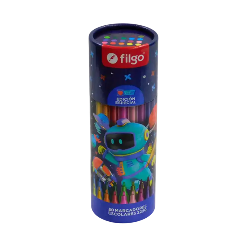 MARCADOR PINTO X20 TUBO GAMER FILGO