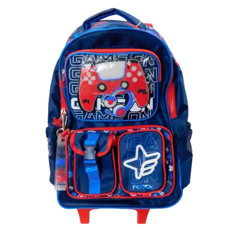 MOCHILA CARRO 18 LUZ LED GAME ON