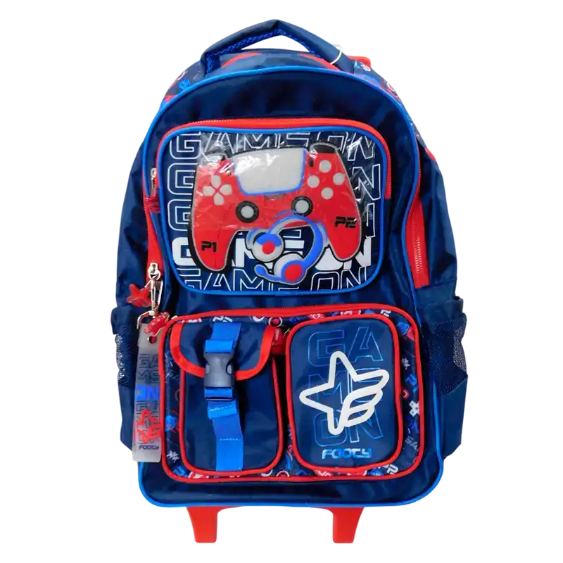 MOCHILA CARRO 18 LUZ LED GAME ON