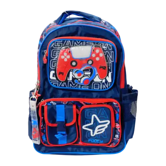MOCHILA ESPALDA 18 LUZ LED GAME ON