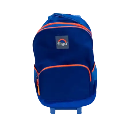 MOCHILA FILGO STARPAK PLAIN 18 C/CARRO AZUL