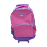 MOCHILA FILGO STARPAK PLAIN 18 C/CARRO FUCSIA