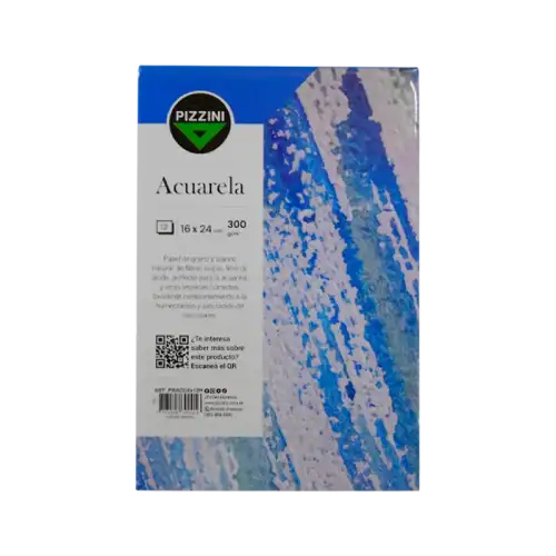 BLOCK PARA ACUARELA PIZZINI 16X24