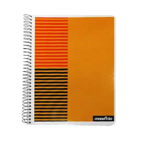 CUADERNO MARATON 16X21 80HJS CUADRIC ESPIRAL
