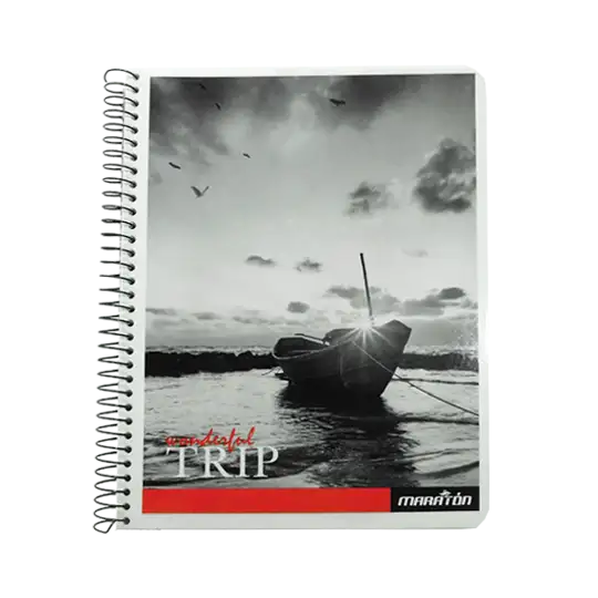 CUADERNO MARATON 16X21 80HJS CUADRIC ESPIRAL