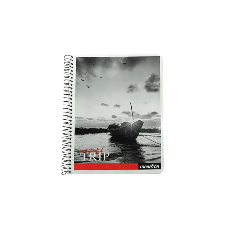 CUADERNO MARATON 16X21 80HJS CUADRIC ESPIRAL