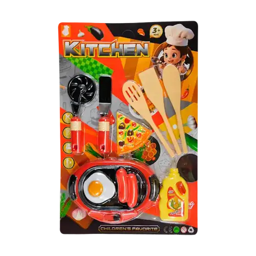 JUEGO DE COCINA EN BLISTER