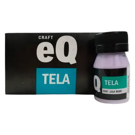 PINTURA PARA TELA LILA BEBE 37CC EQ