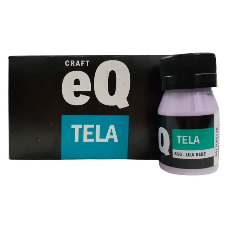 PINTURA PARA TELA LILA BEBE 37CC EQ