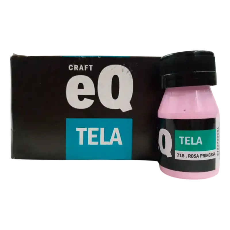 PINTURA PARA TELA ROSA PRINCESA 37CC EQ