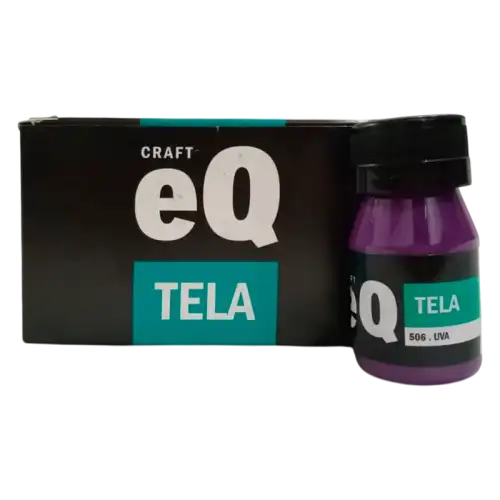 PINTURA PARA TELA UVA 37CC EQ