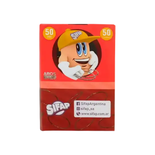 AROS METALICOS 50MM X50 XCAJA