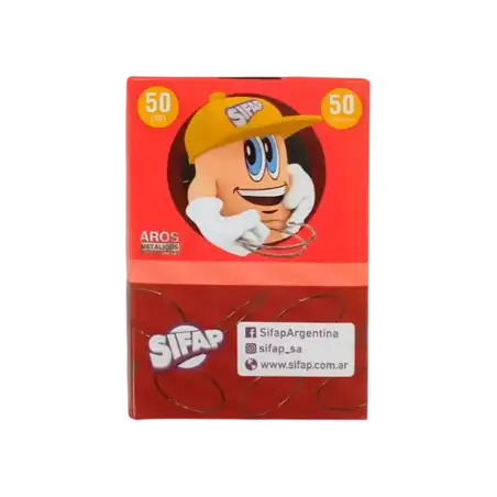 AROS METALICOS 50MM X50 XCAJA