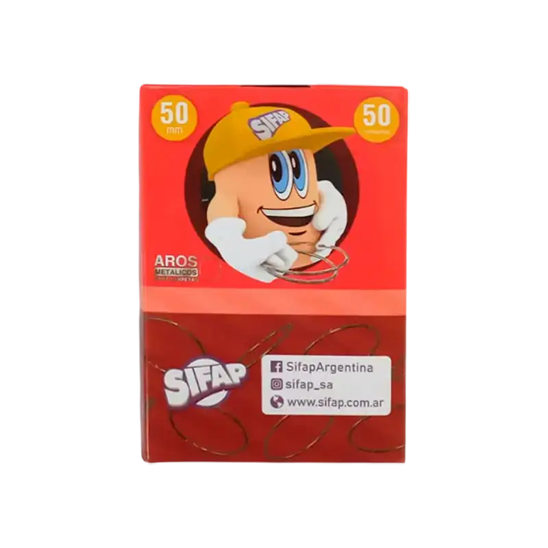 AROS METALICOS 50MM X50 XCAJA