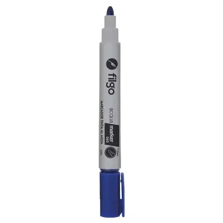 MARCADOR AL AGUA 062 AZUL X1 FILGO