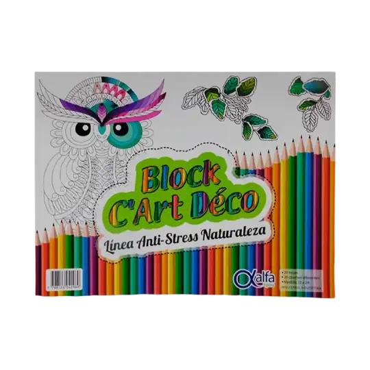 BLOCK ARTISTICO PARA PINTAR NATURALEZA