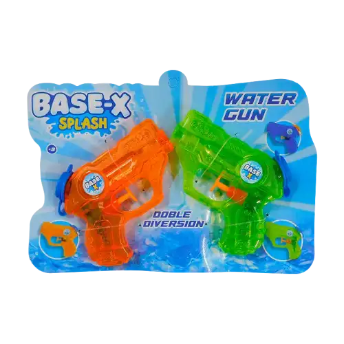 PISTOLA DE AGUA 2 UNIDADES