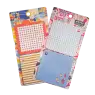 STICKER NOTE STRIPES FLORAL