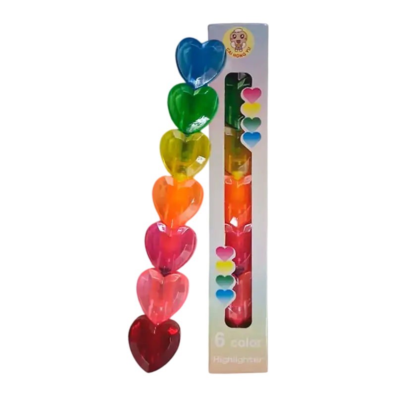RESALTADOR PUNTAS INTERCAMBIABLES CORAZON