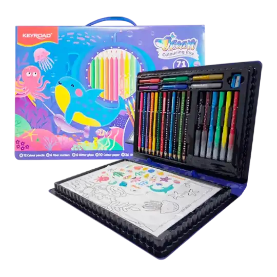 SET MALETIN PARA COLOREAR TAPA UNISEX