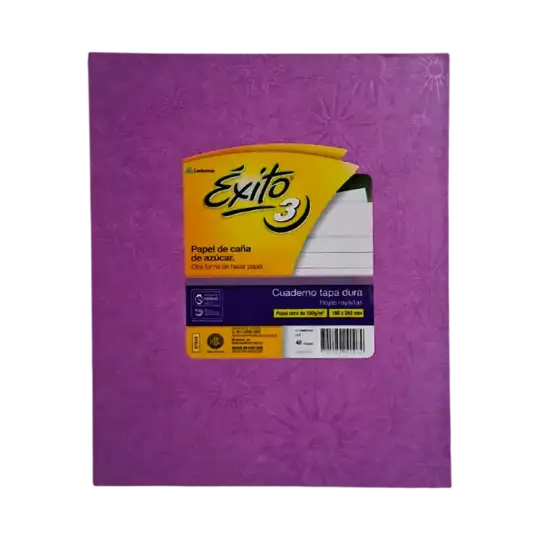 CUADERNO TD EXITO 3 LILA 48H RY