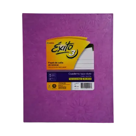 CUADERNO TD EXITO 3 LILA 48H RY